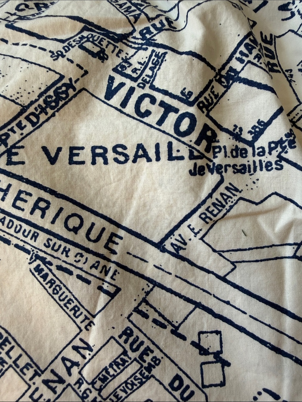 Anthropologie The Wren Boxer Shorts Navy Cream Paris SIZE MEDIUM NEW - Picture 5 of 9